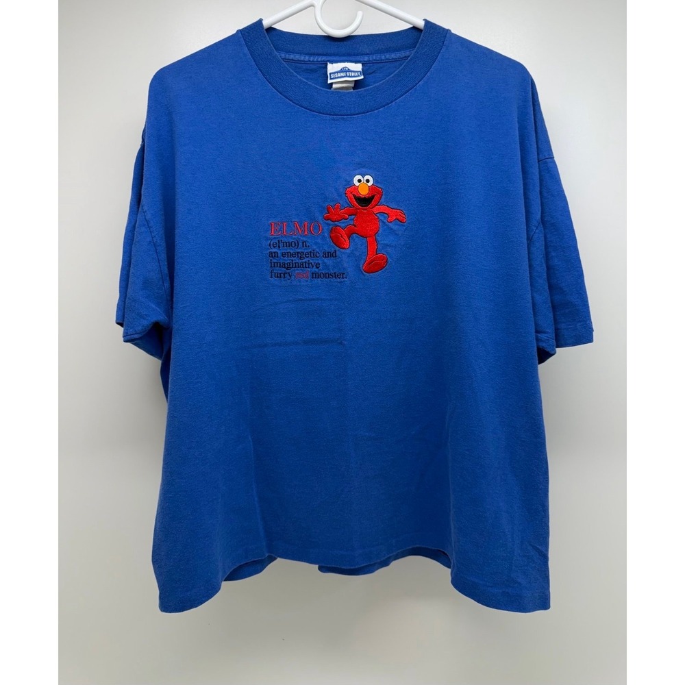 Vintage Sesame Street Elmo Size XL Vintage Shirt RARE